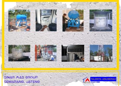 Pekerjaan ATS/AMF Genset BTS Smart Telecom Sinar Mas Group