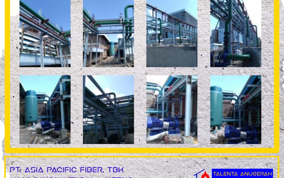 Instalasi Pipa PT.ASIA PASIFIC FIBERS, Tbk