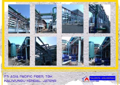 Instalasi Pipa PT.ASIA PASIFIC FIBERS, Tbk