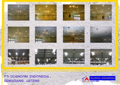 Perencanaan Instalasi Penerangan Show Room & Pabrik Di PT. Scancom Indonesia