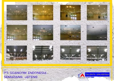 Perencanaan Instalasi Penerangan Show Room Dan Pabrik PT. Scancom Indonesia