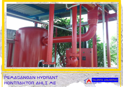 Pemasangan Hydrant NTI