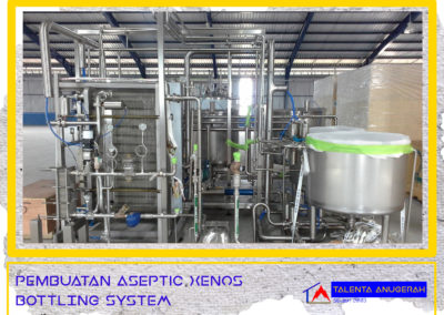 Perusahaan ahli pemasangan Aseptic Xenos Bottling System 1