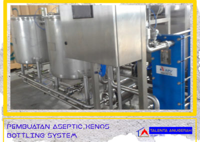 Perusahaan ahli pemasangan Aseptic Xenos Bottling System 2