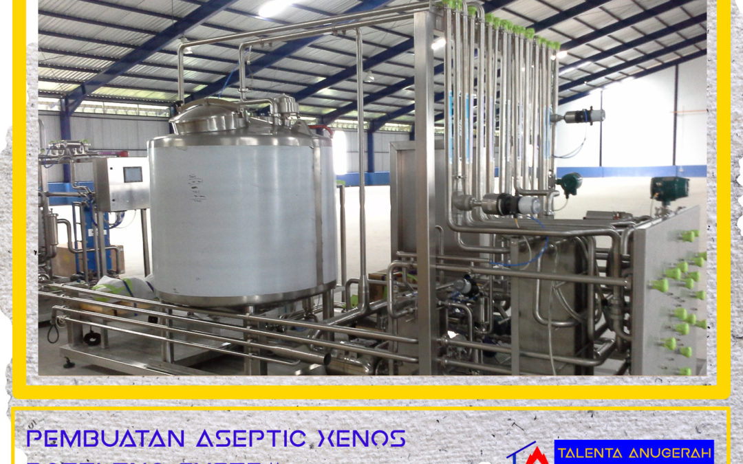 Perusahaan Ahli Mekanikal Pembuatan Aseptic Xenos Bottling System