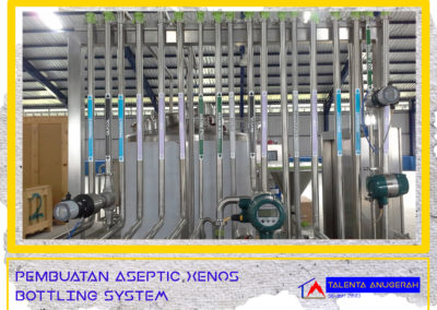 Perusahaan ahli pemasangan Aseptic Xenos Bottling System 6